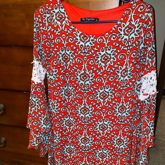 Dress/tunic chiffon material - Picture 1 of 4